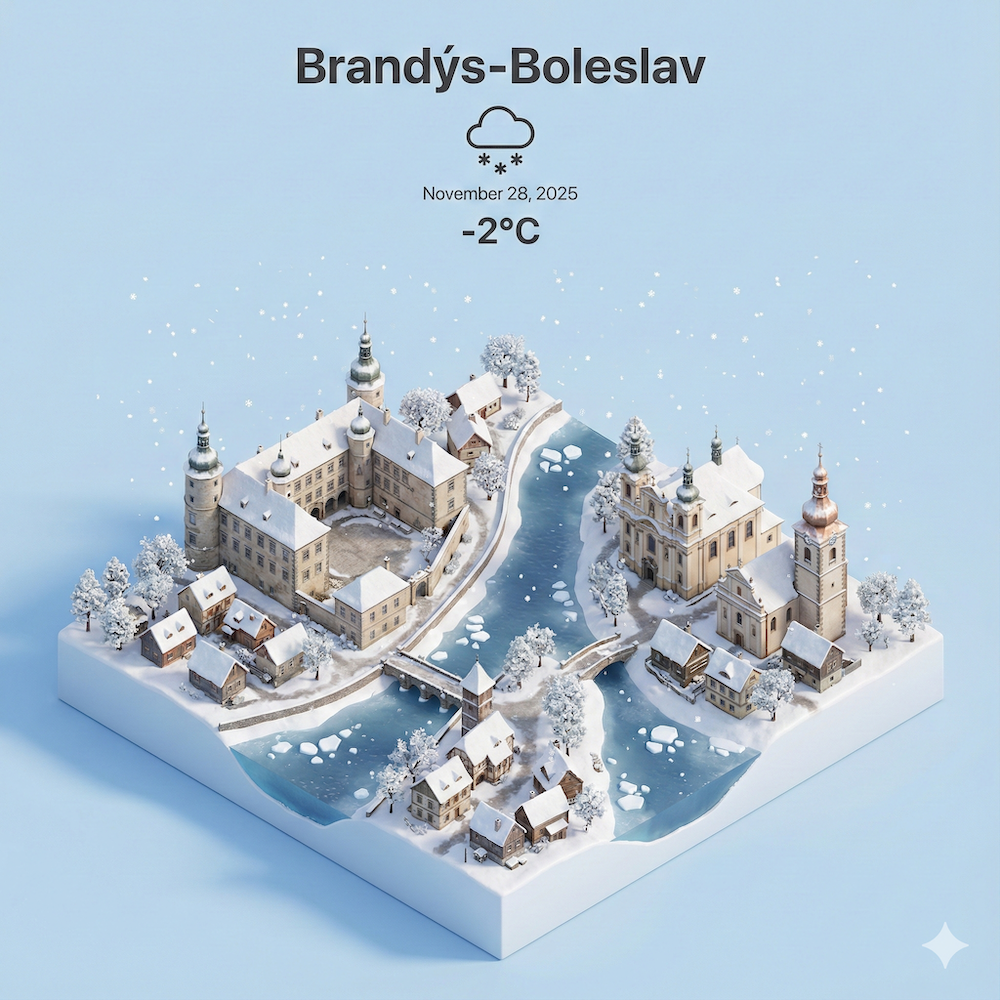 Jaké bylo počasí v Brandýse?