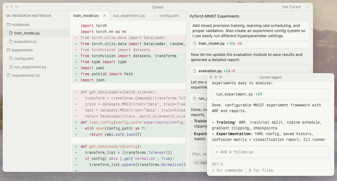 Cursor 2.0 Interface