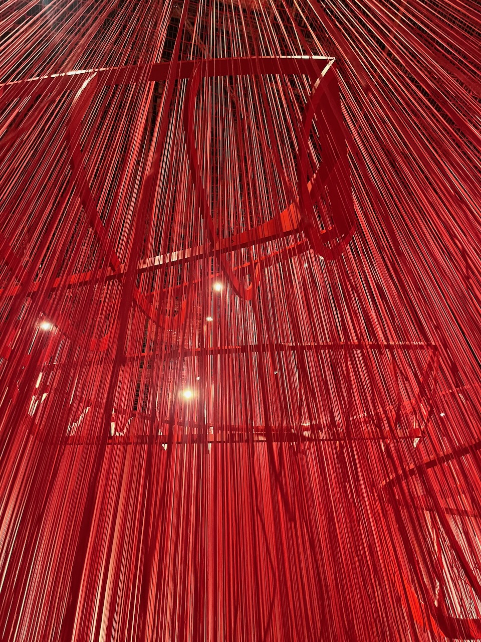 Chiharu Shiota - Červená síť