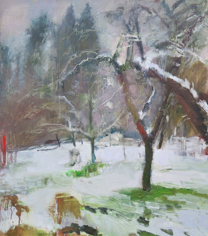 Matěj Lipavský - Zimní krajina