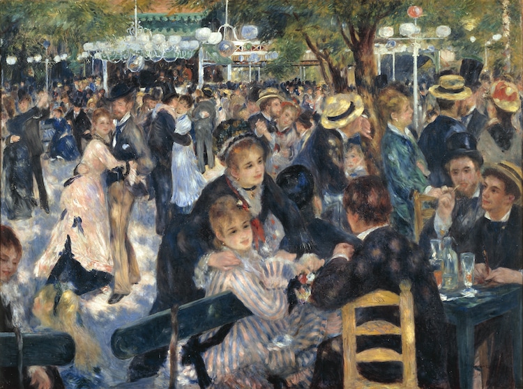 Ples v Moulin de la Galette